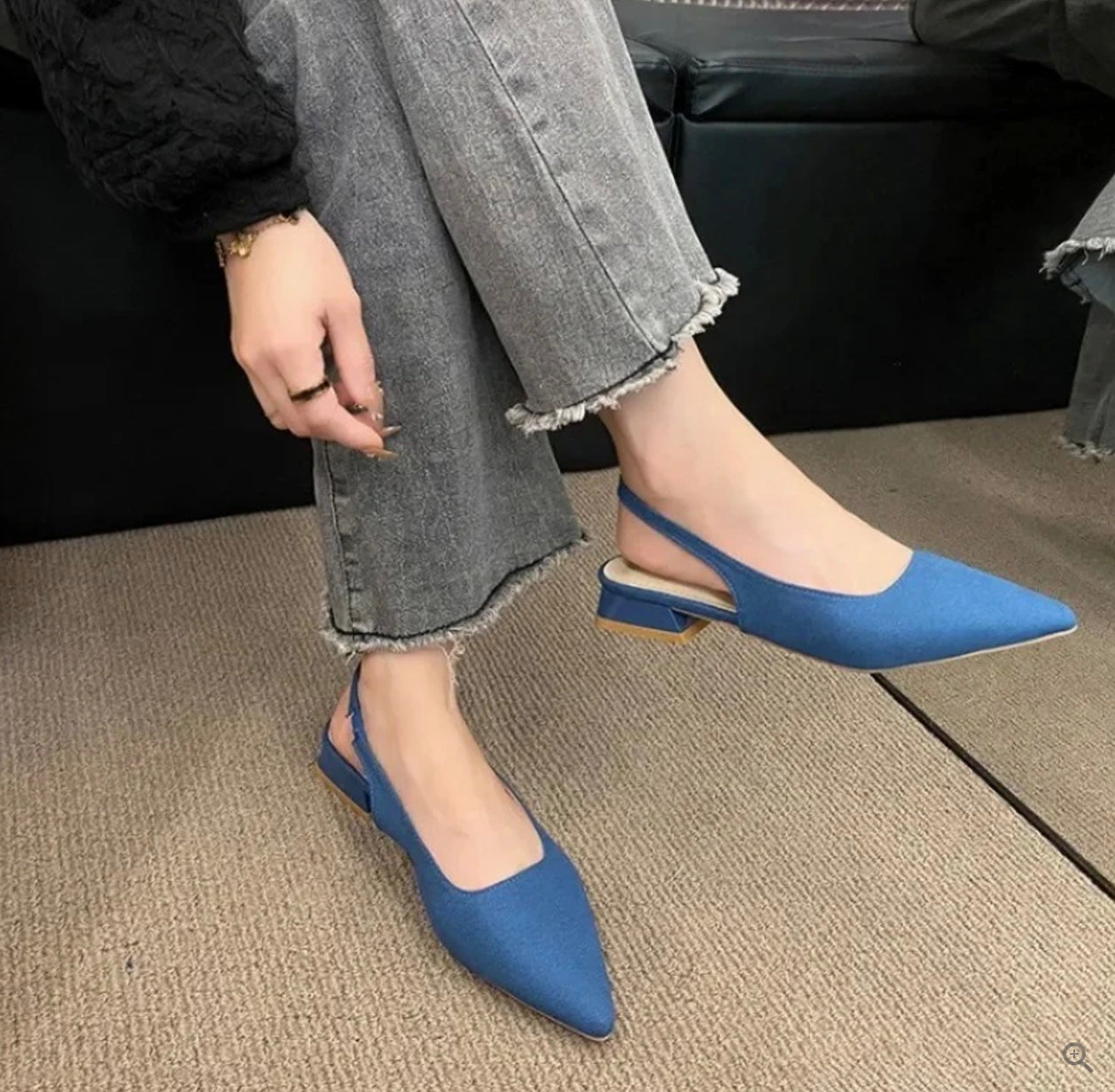 Slingback flats voor dames