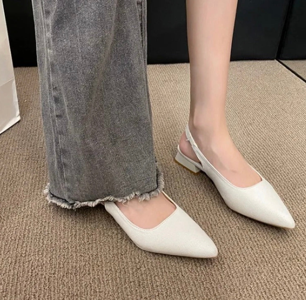 Slingback flats voor dames
