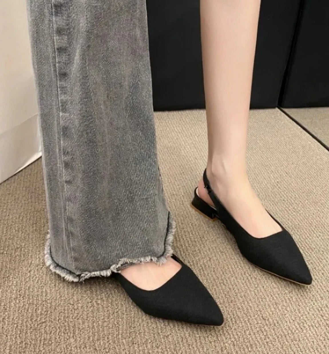 Slingback flats voor dames