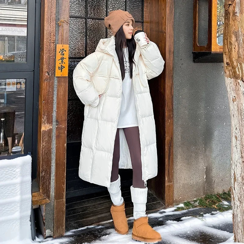 Dames Parka Jas met Capuchon | Lange Winterjas voor Warmte & Stijl