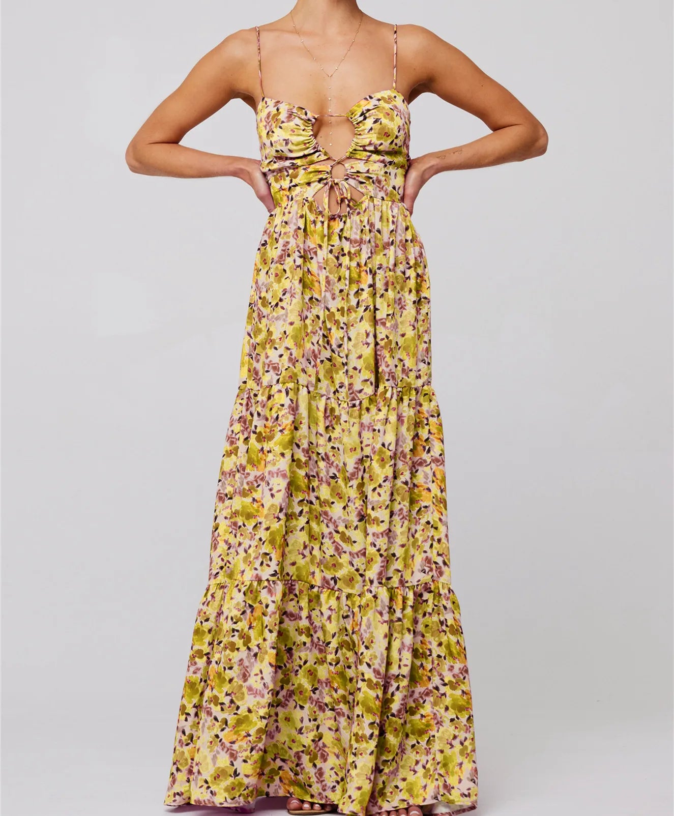 ELIN | Cut-Out Maxi Jurk voor Dames