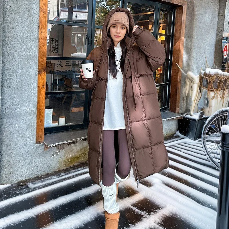 Dames Parka Jas met Capuchon | Lange Winterjas voor Warmte & Stijl