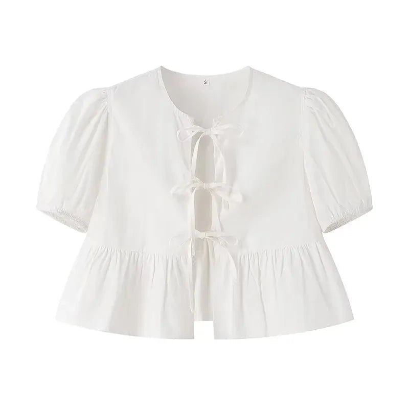 Petronelle – Crop Top – Comfortabele Katoenmix – Trendy Design