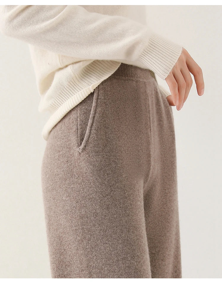 Luxe Merino Broek Dames | Merinowol, Hoge Taille, Comfortabel