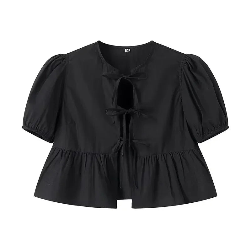 Petronelle – Crop Top – Comfortabele Katoenmix – Trendy Design