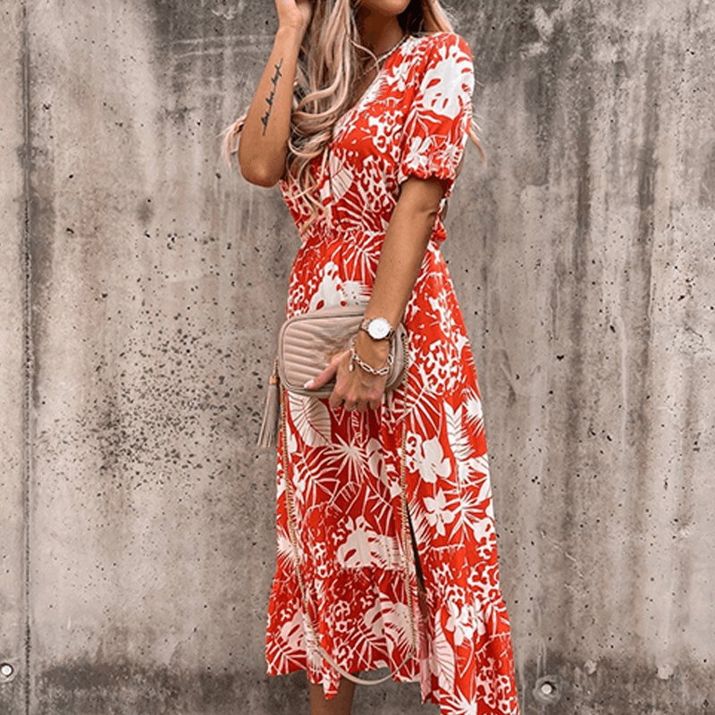 Jantien | Zomerjurk Dames – Luchtig ontwerp met flatterend silhouet