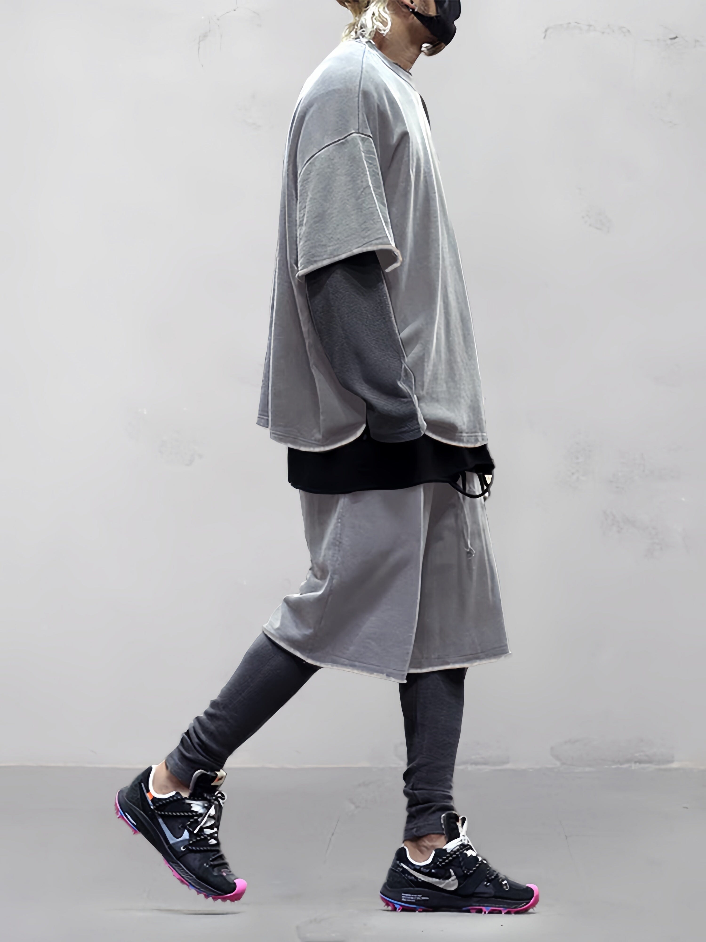 Heren Oversized Set – Casual voor Dagelijks Gebruik, Geschikt voor Sportieve Activiteiten