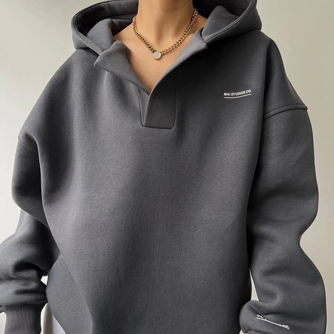 Mila Dames Hoodie | Zachte Stof, Casual Elegantie