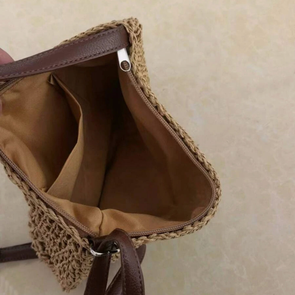 Beige Schoudertas | Dames tas met verstelbare band en minimalistische stijl voor dagelijks gebruik