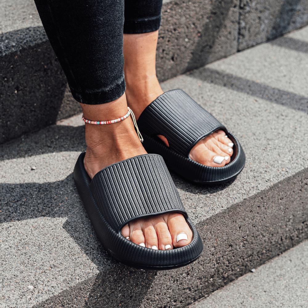 Joeke | Dames sandalen met dik, comfortverhogend voetbed – ultiem ontspannend