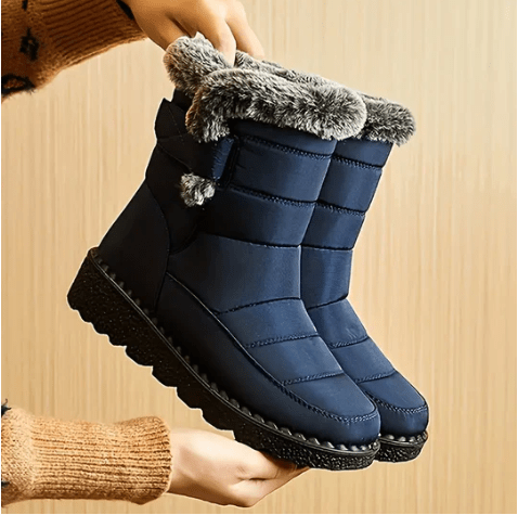 Dames Winterlaarzen Waterdicht – Warm Gevoerd, Antislip Zool voor Sneeuw & Regen