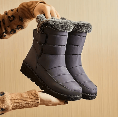 Dames Winterlaarzen Waterdicht – Warm Gevoerd, Antislip Zool voor Sneeuw & Regen