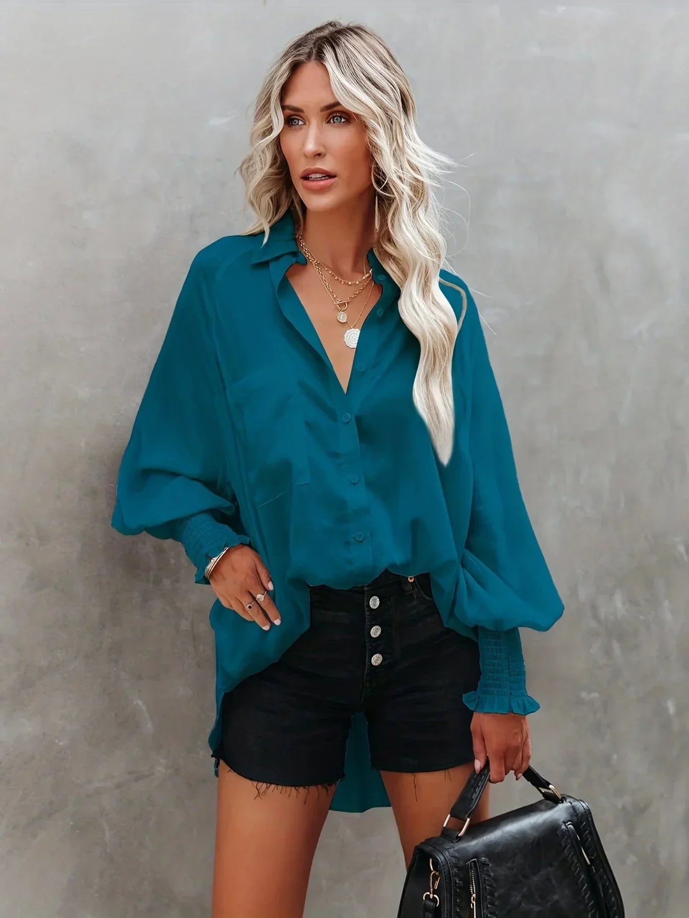 Comfortabele Soft-Fit Top – Tijdloze Stijl voor Elk Seizoen