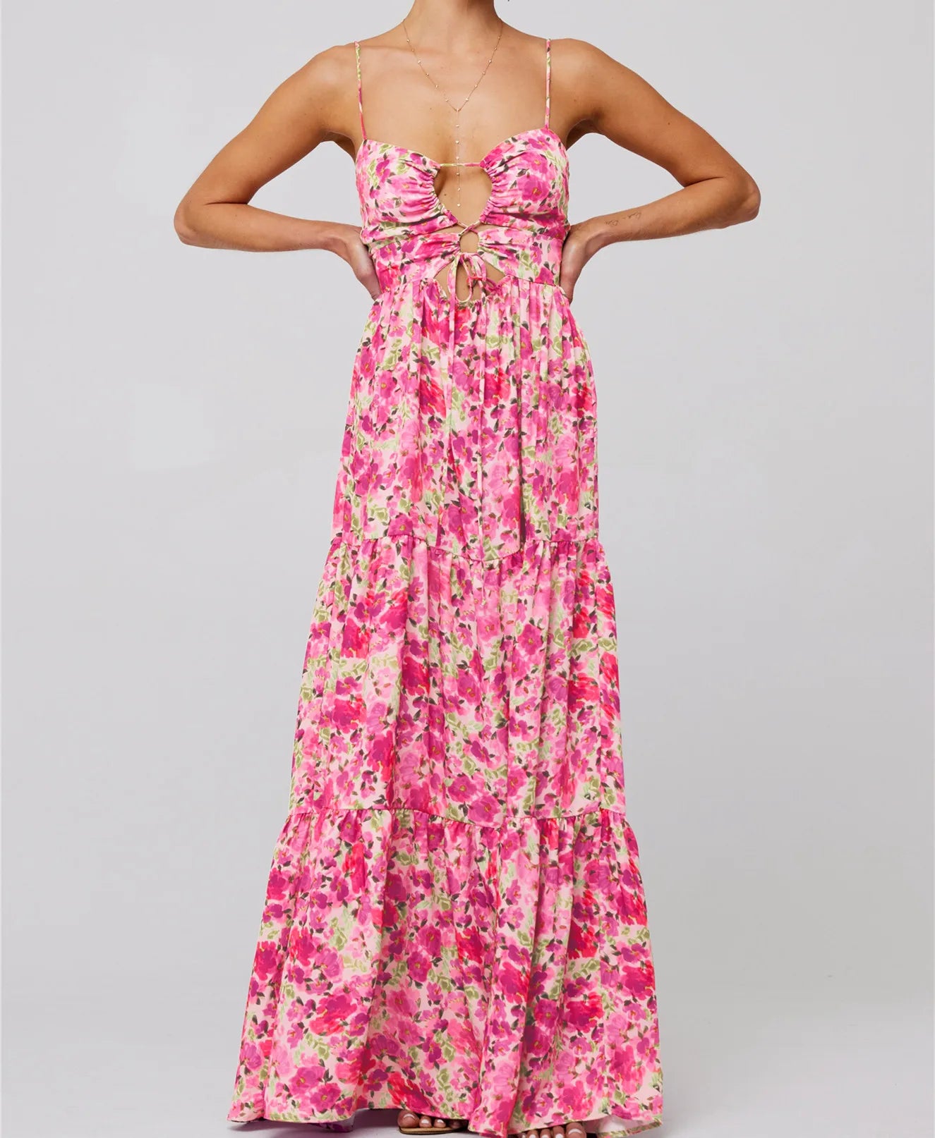 ELIN | Cut-Out Maxi Jurk voor Dames