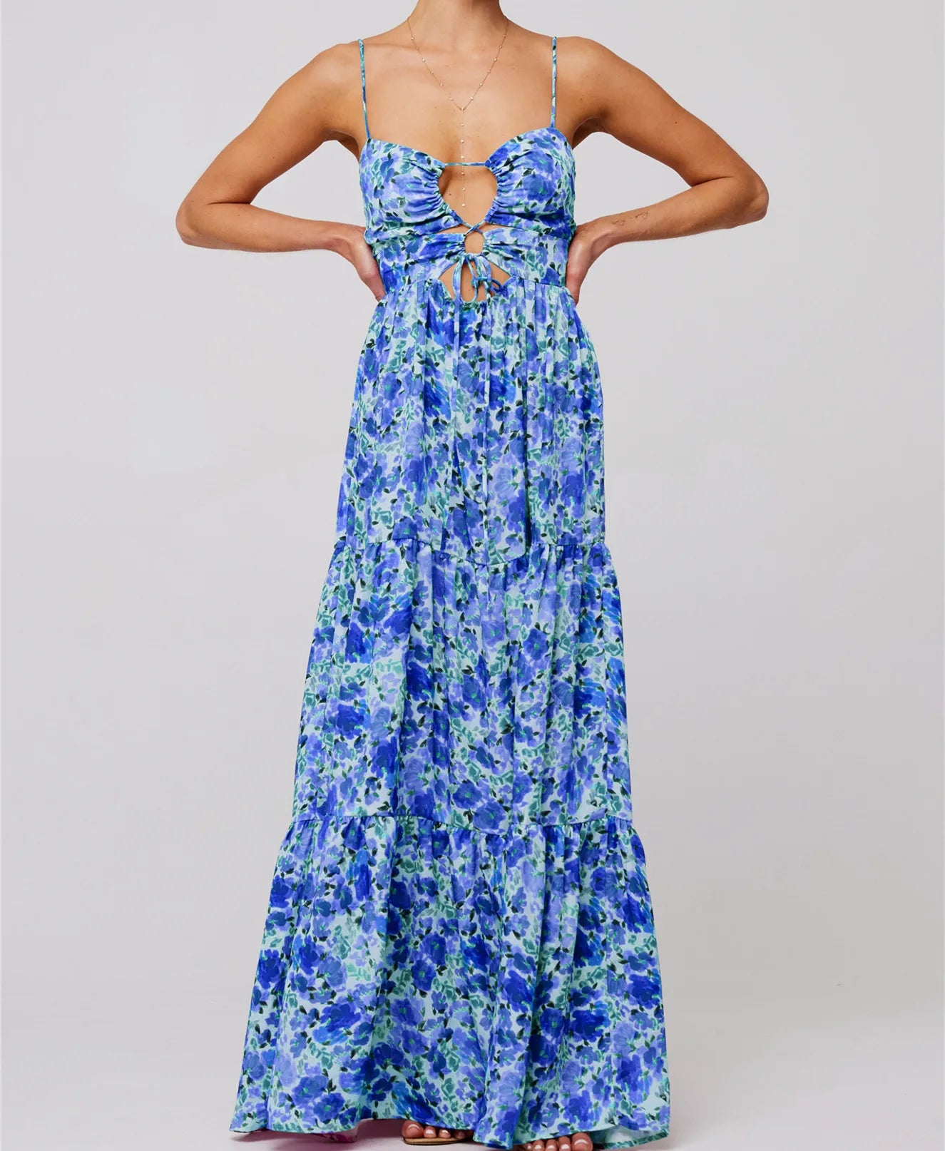 ELIN | Cut-Out Maxi Jurk voor Dames