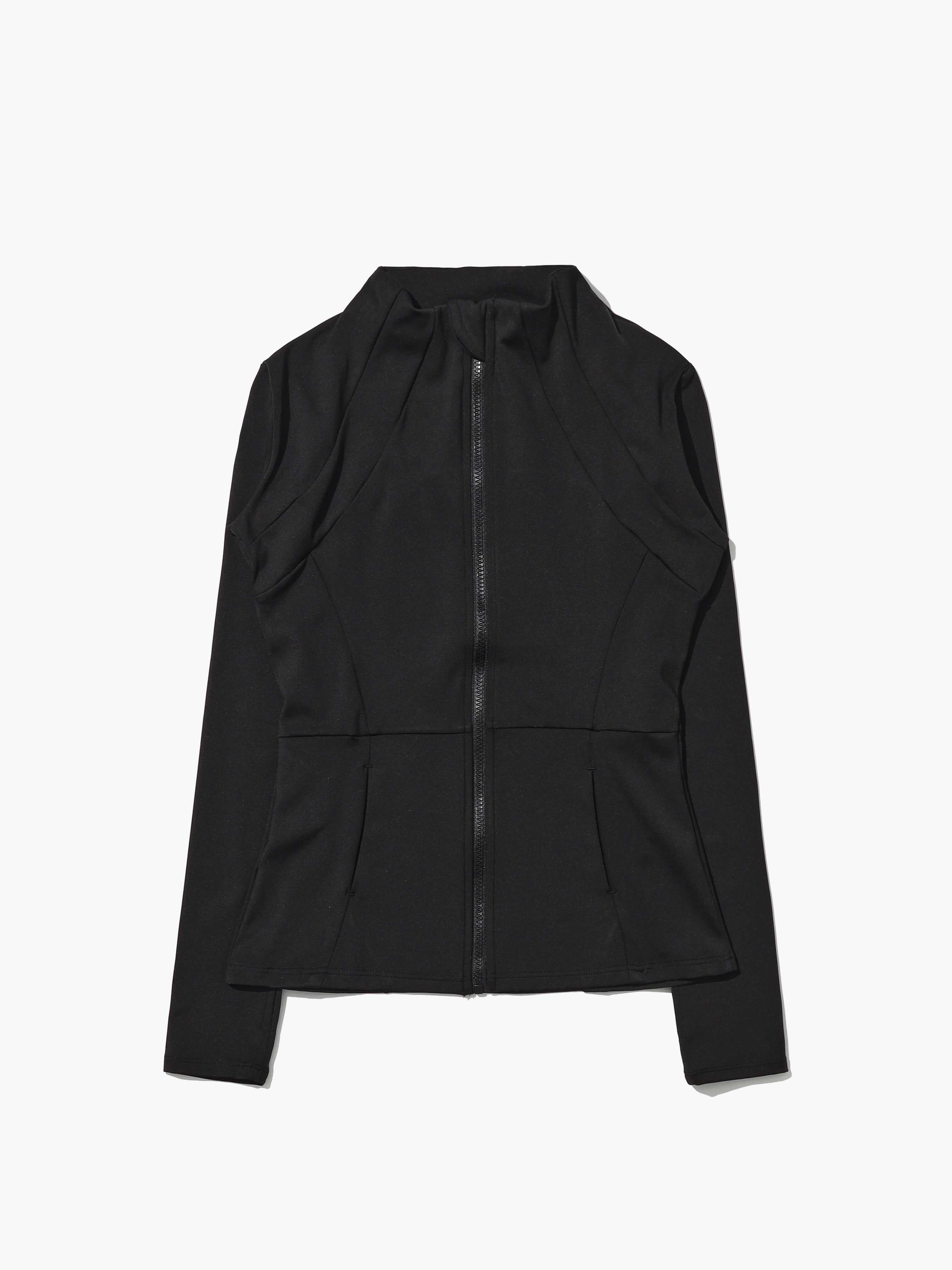 Romy Fitness Jacket Dames | Sportieve Jas met Sneldrogende Stof en Staande Kraag
