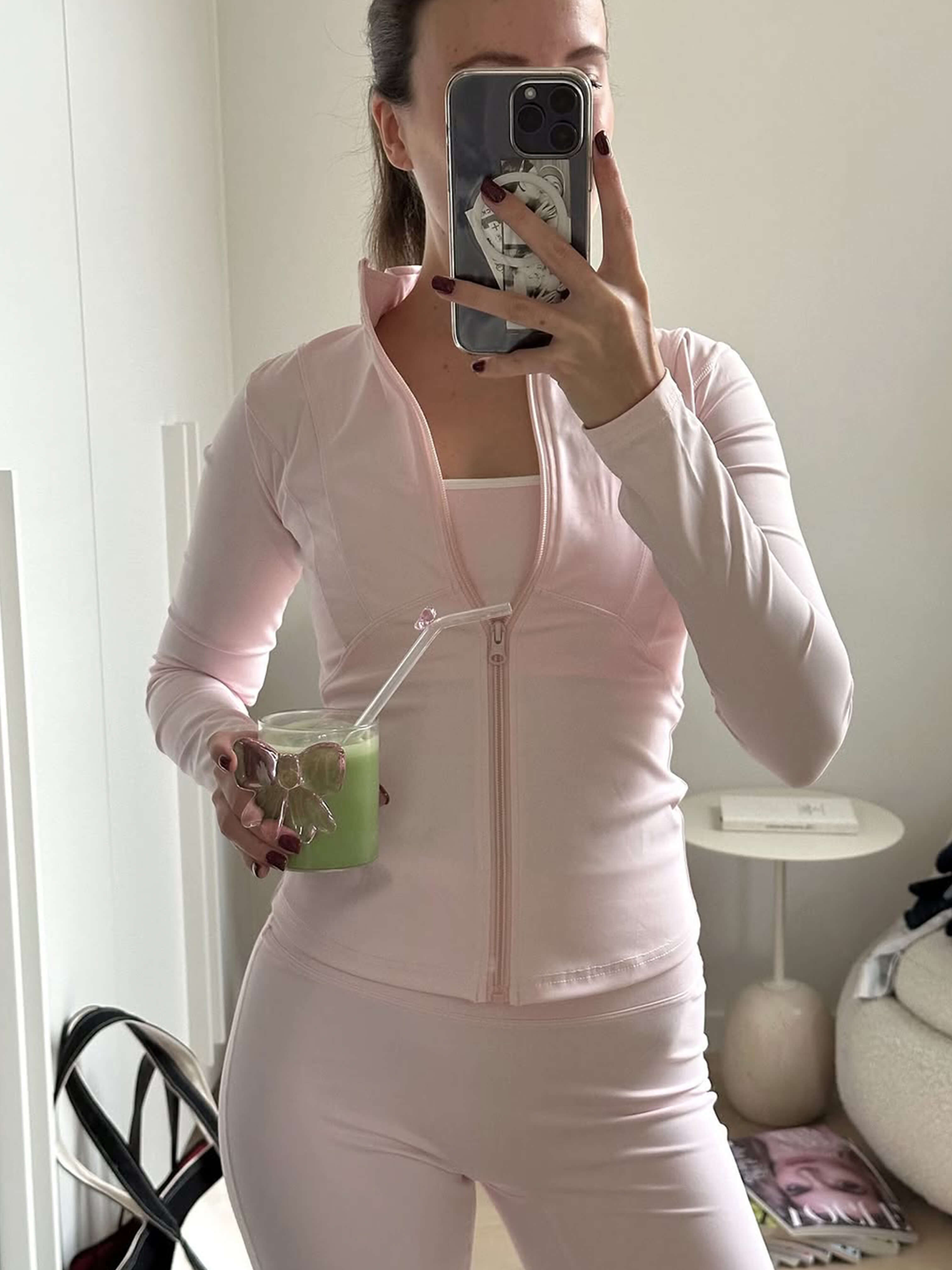 Romy Fitness Jacket Dames | Sportieve Jas met Sneldrogende Stof en Staande Kraag