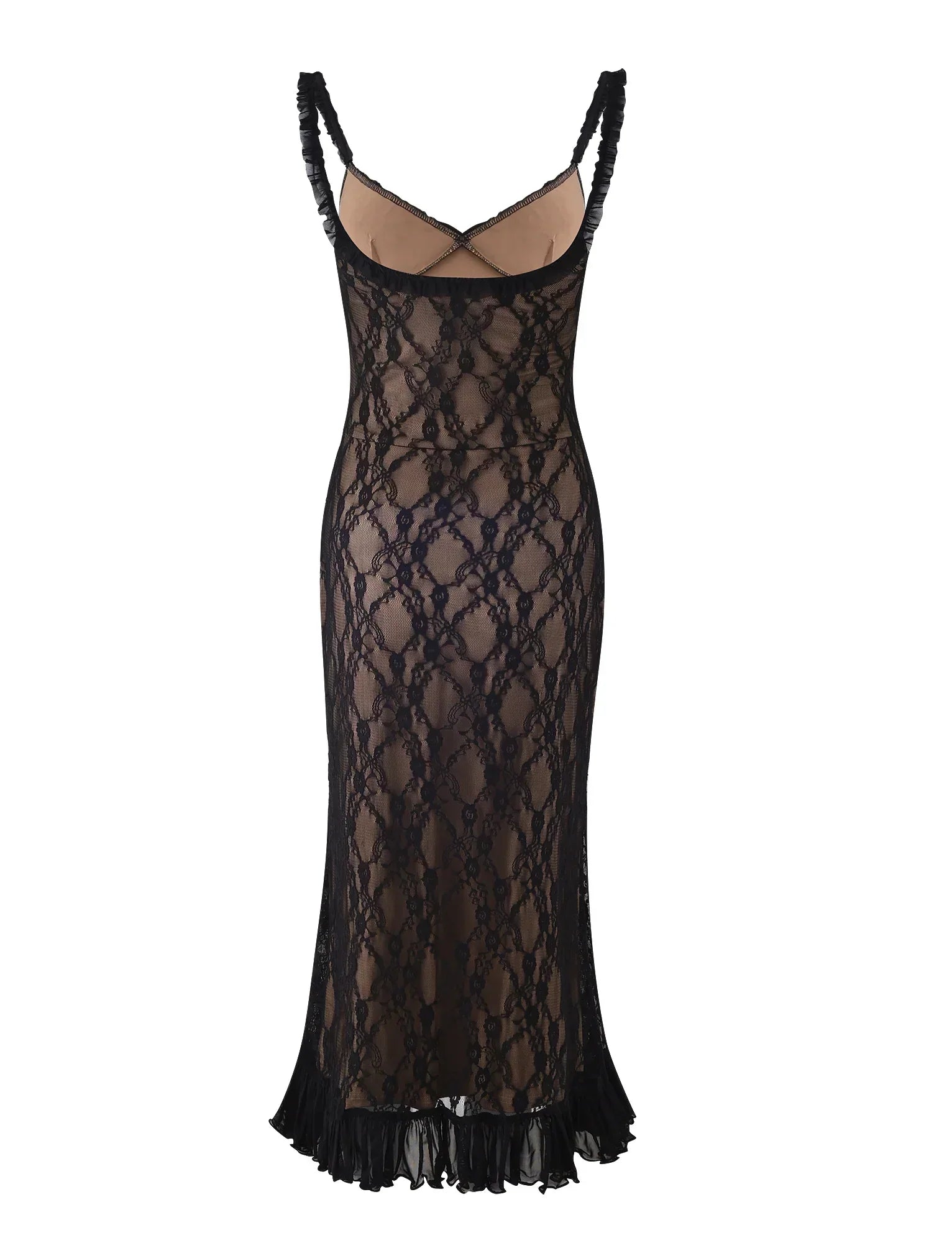 EVI | Elegante Kanten Maxi Jurk voor Dames