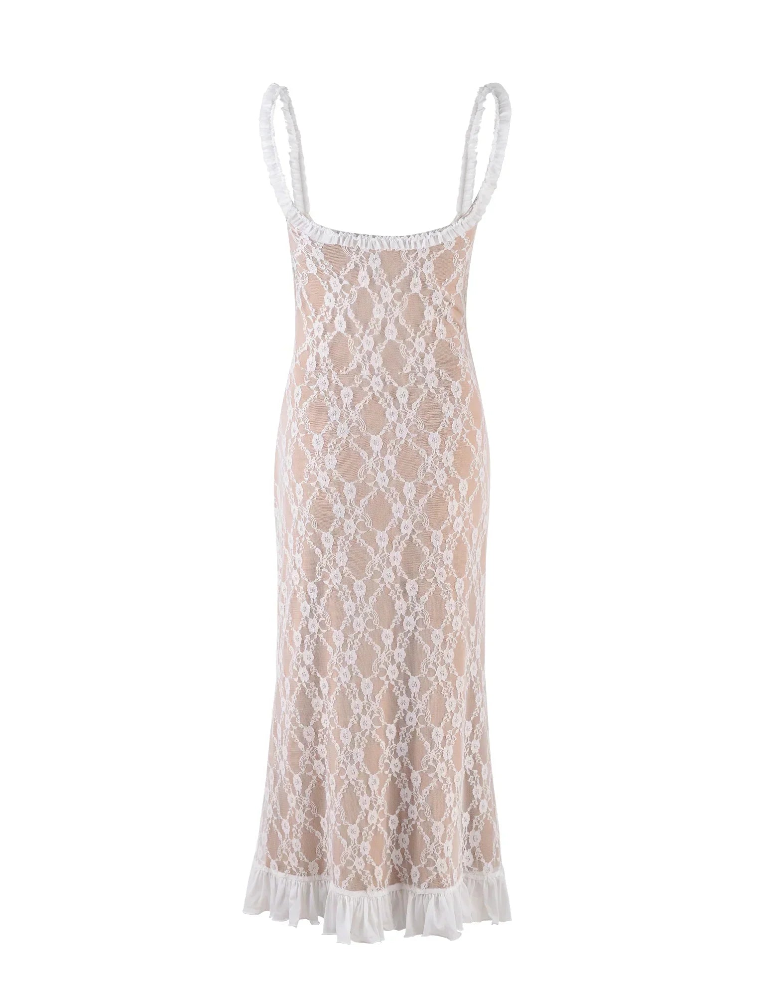 EVI | Elegante Kanten Maxi Jurk voor Dames