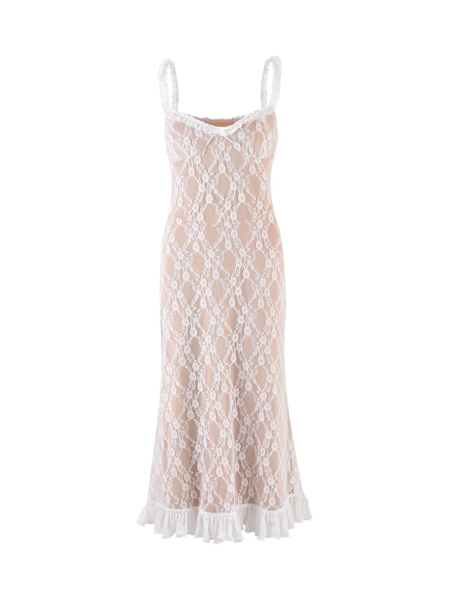 EVI | Elegante Kanten Maxi Jurk voor Dames