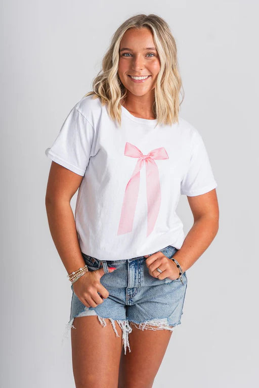 Witte top met print