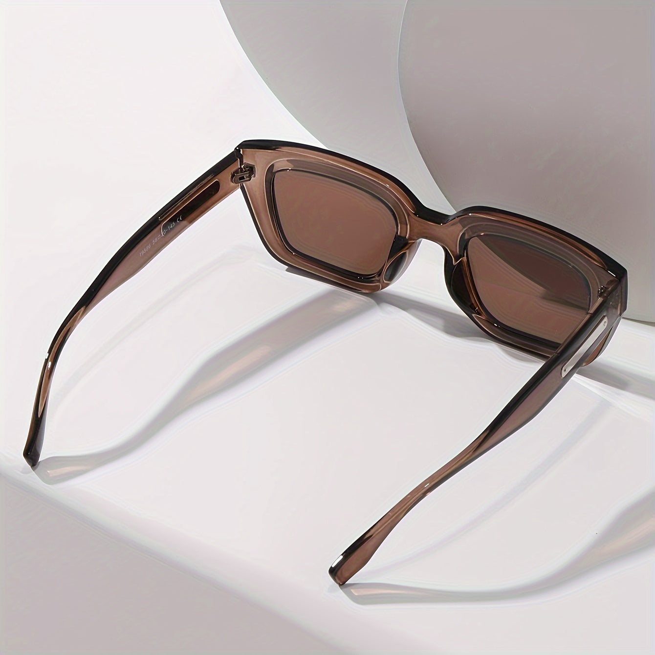 Retro Vierkante Zonnebril voor Vrouwen