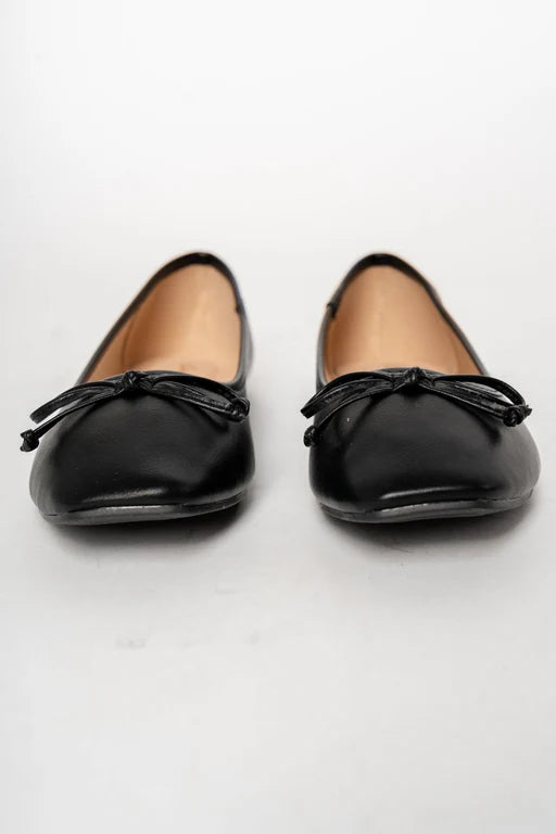 Essentiële zwarte ballerina's