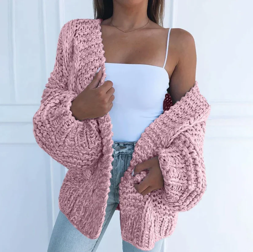 Alxia - Grofgebreid Vest