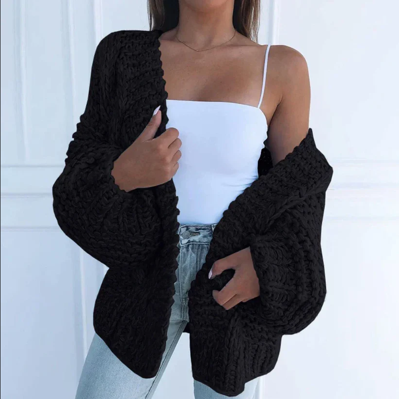 Alxia - Grofgebreid Vest