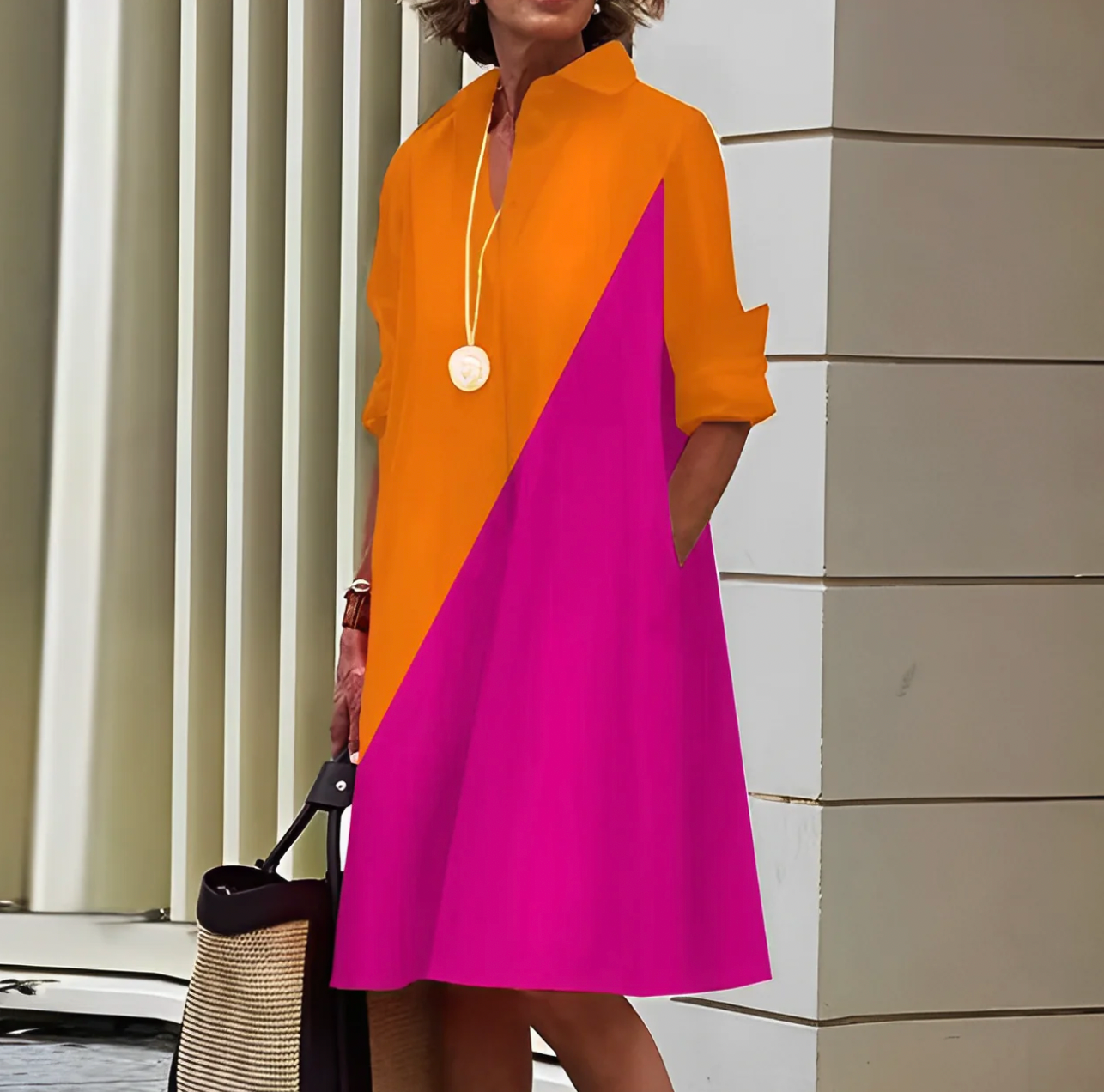Amy - Blouse Jurk