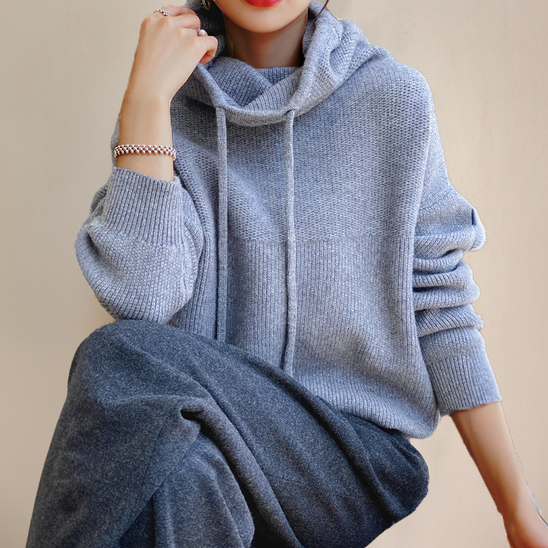 Anastasia - Cozy gebreide hoodie