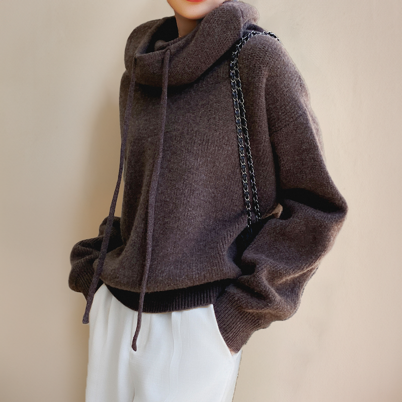 Anastasia - Cozy gebreide hoodie