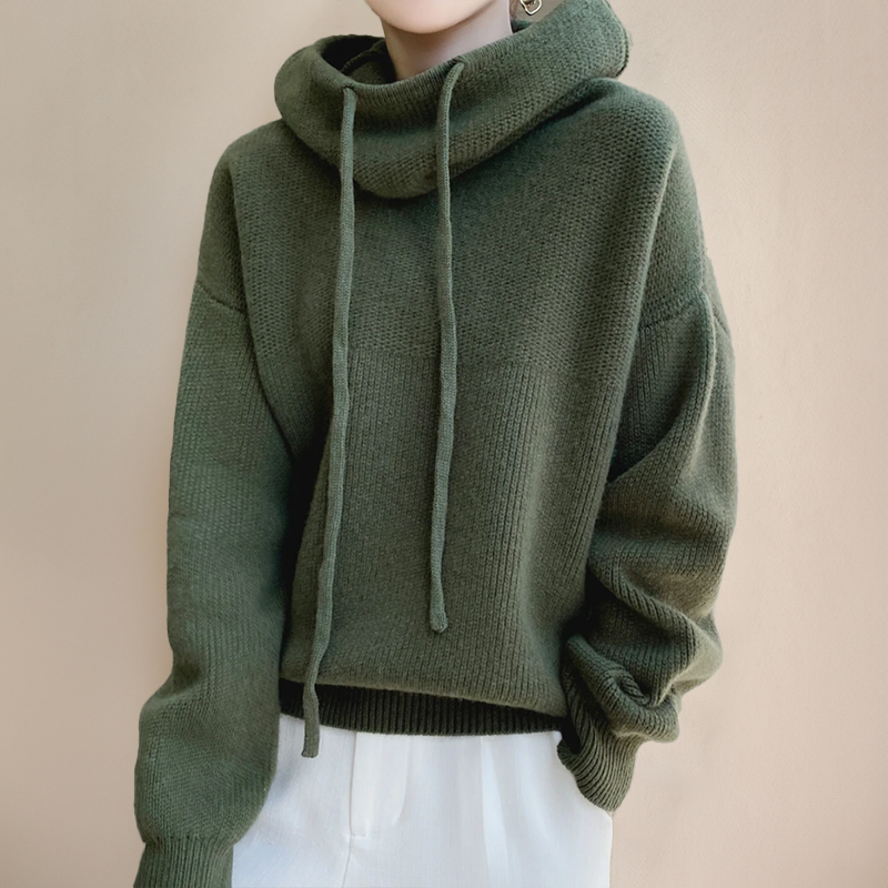 Anastasia - Cozy gebreide hoodie