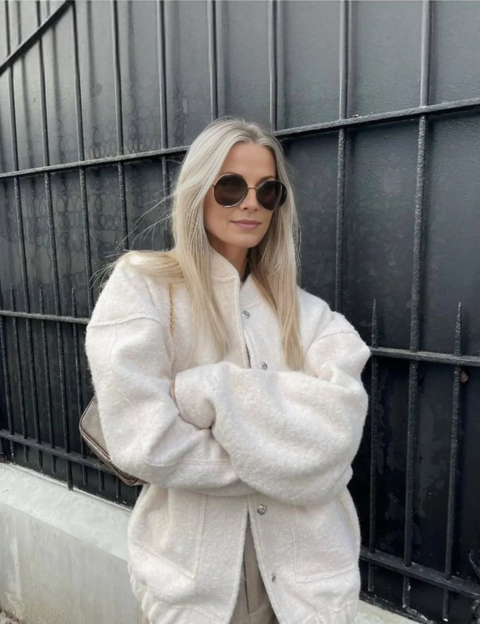 Oversized herfst Bomber | Dames bomberjack met relaxte fit en moderne look