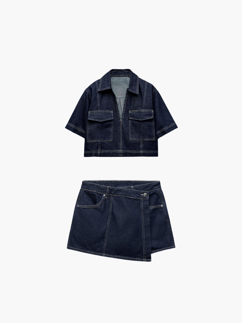 Ashley - Denim Set
