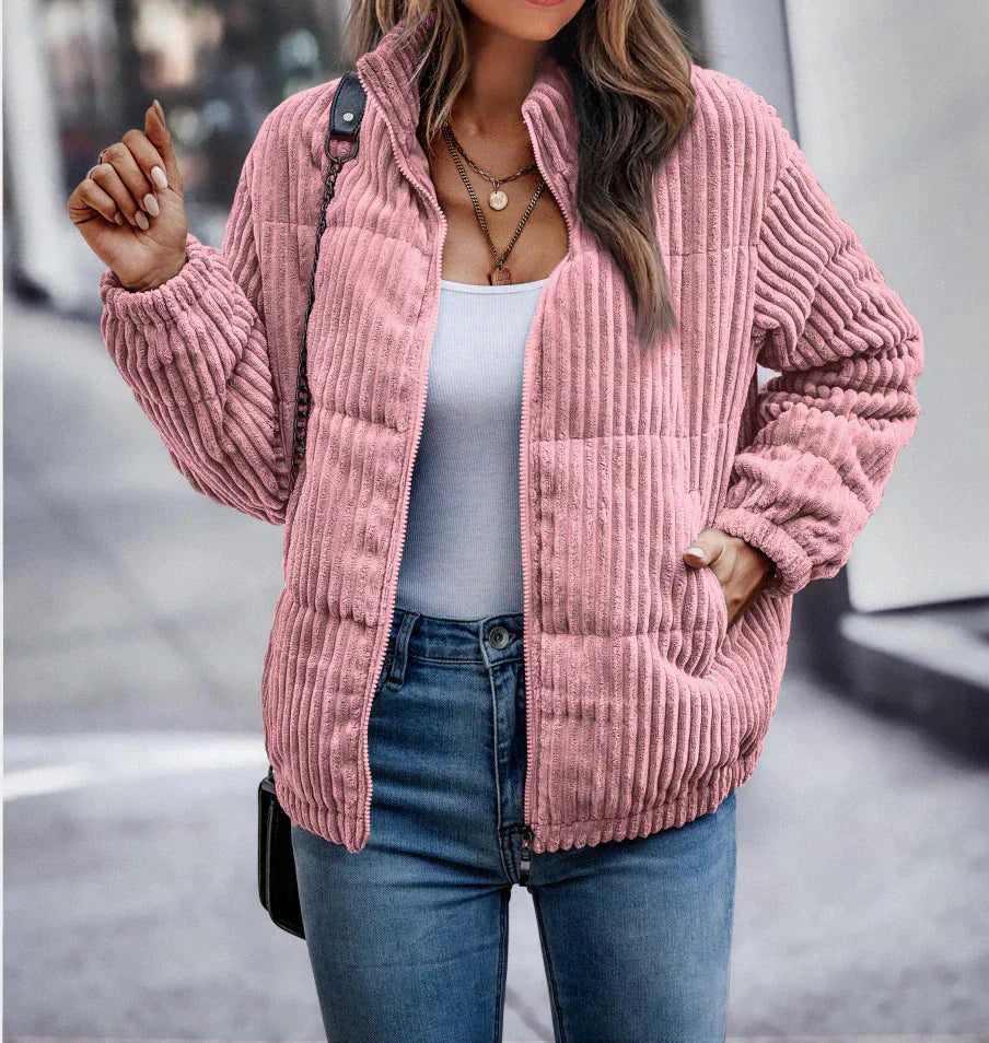 Bailey - Stijlvolle Corduroy Lente Jas voor Vrouwen