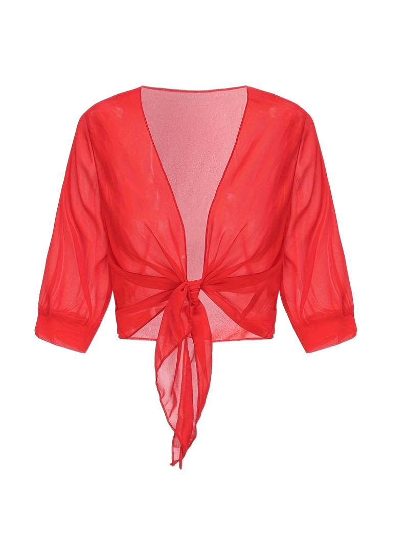 Blair - Open Blouse Voor De Lente