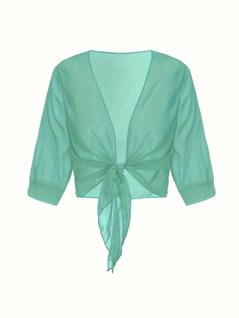 Blair - Open Blouse Voor De Lente