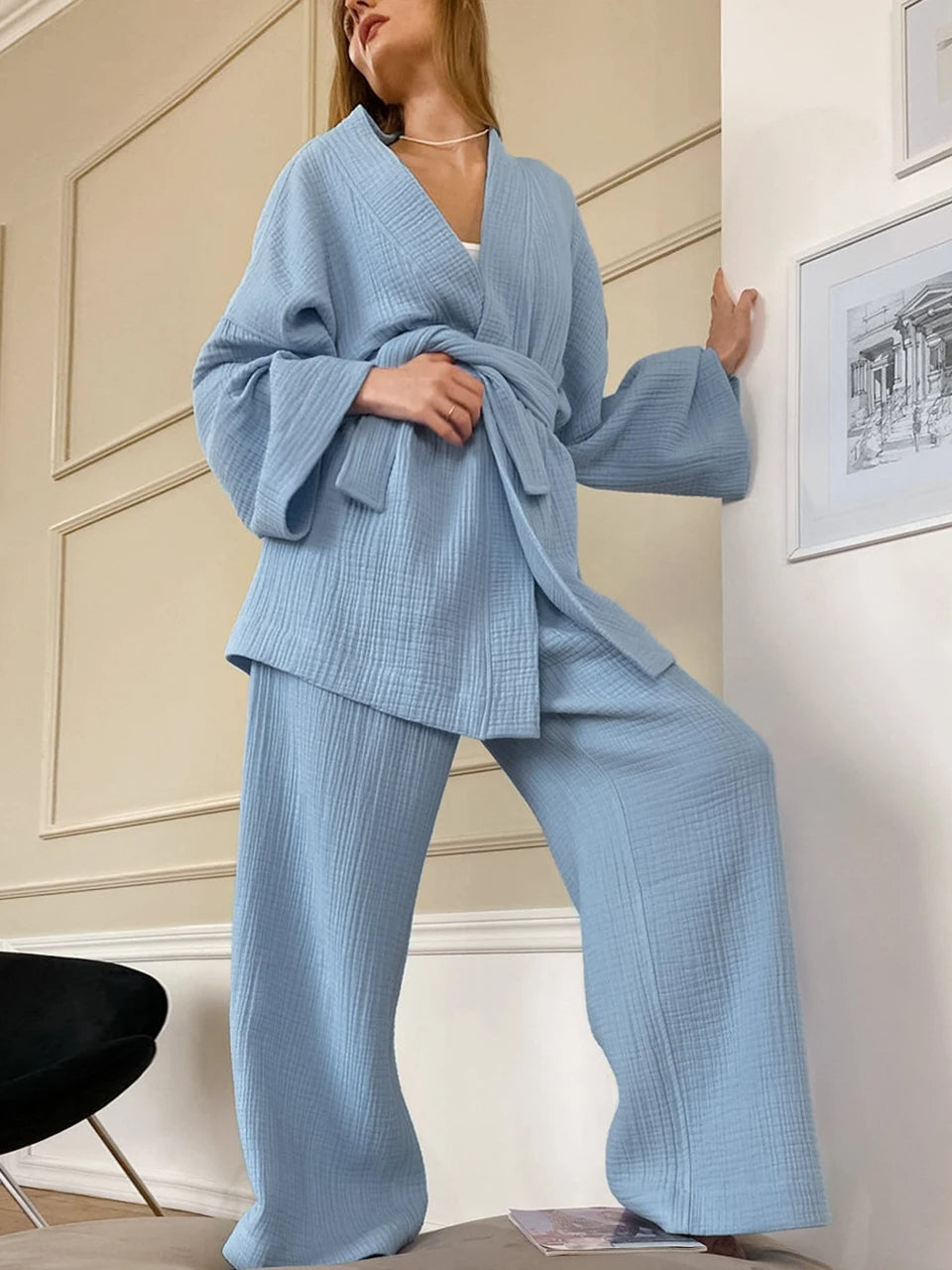 Meral - Comfortabele Kimono Set voor Dames