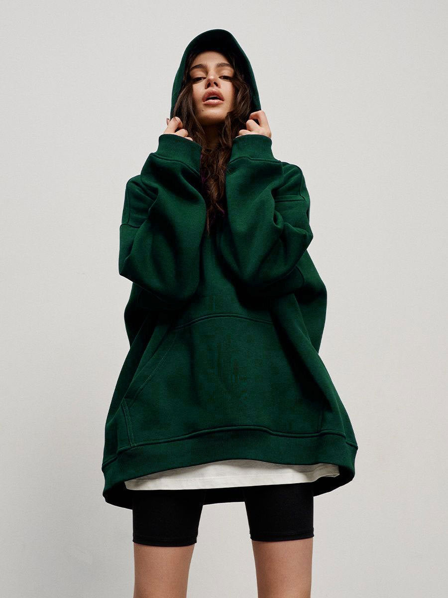 Brenna - Comfortabele Oversized Lente Hoodie met Voorzak voor Vrouwen
