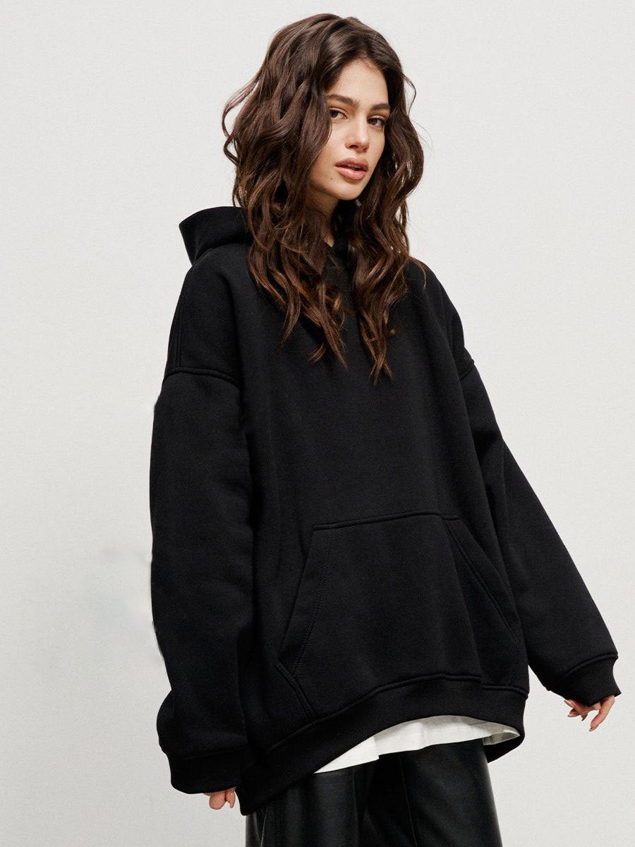 Brenna - Comfortabele Oversized Lente Hoodie met Voorzak voor Vrouwen