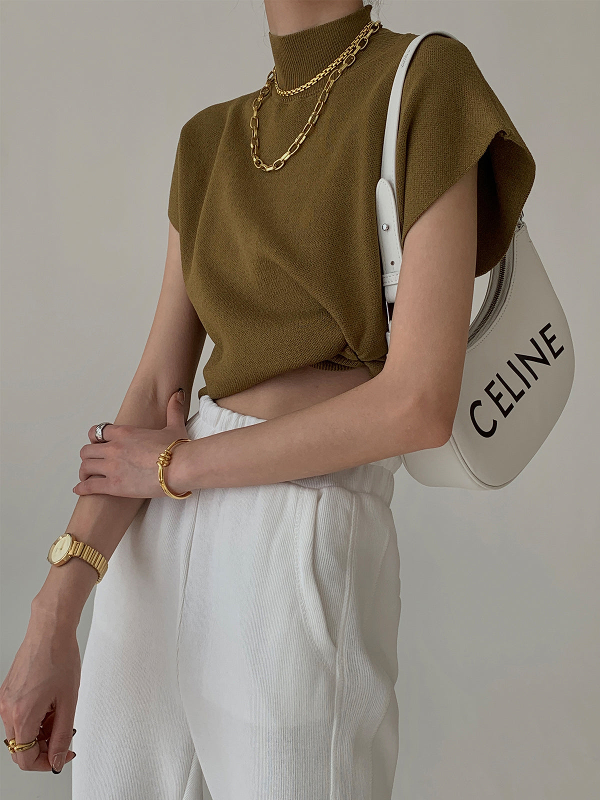 Caroline Pullover Trui | Dames gebreide casual trui in effen design