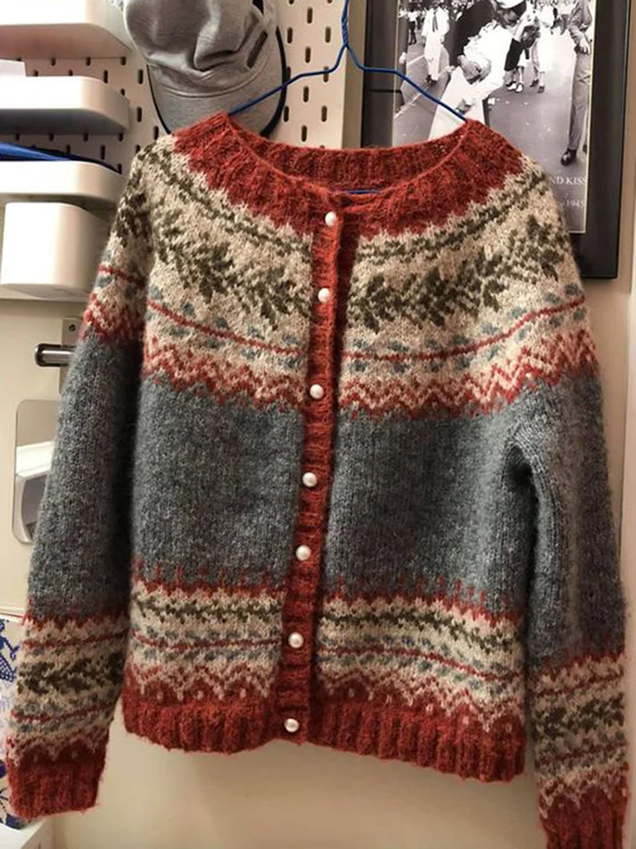 Clara - Vintage Donkergrijze Damestrui