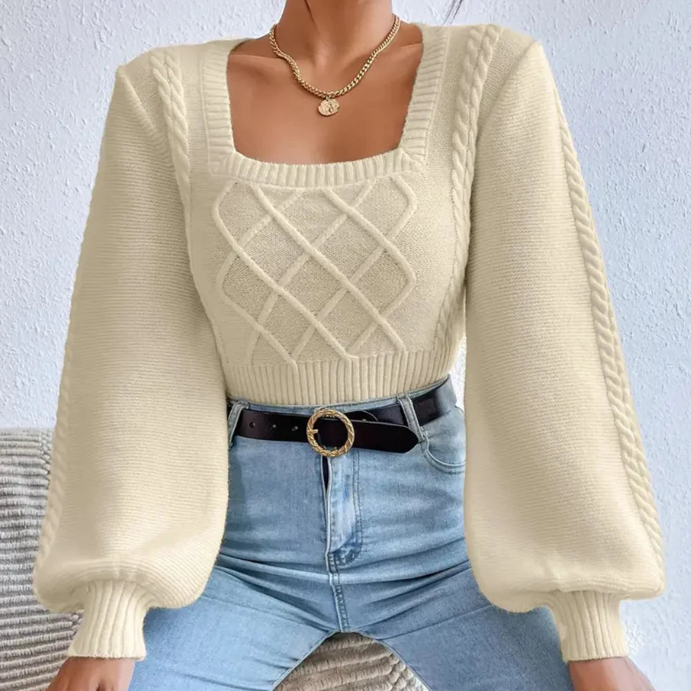 comfortabele beige trui