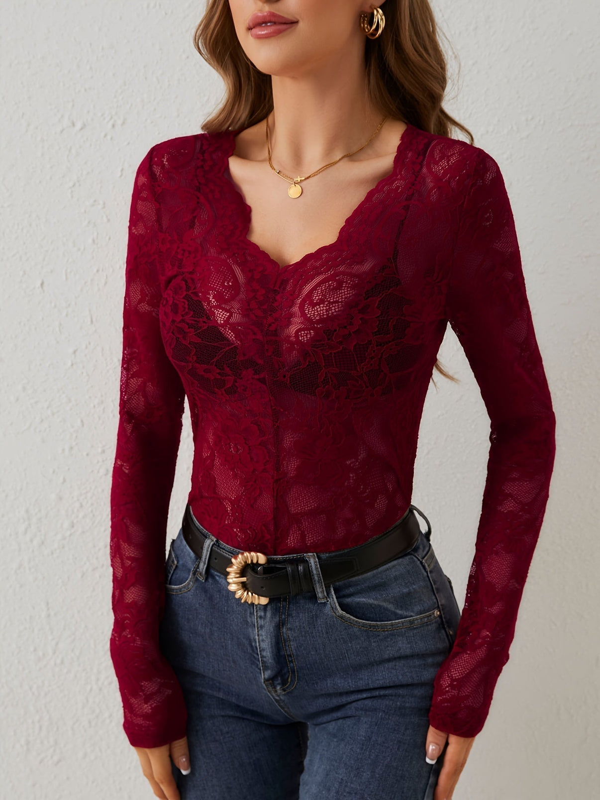 Cypher - Kanten Blouse voor Vrouwen