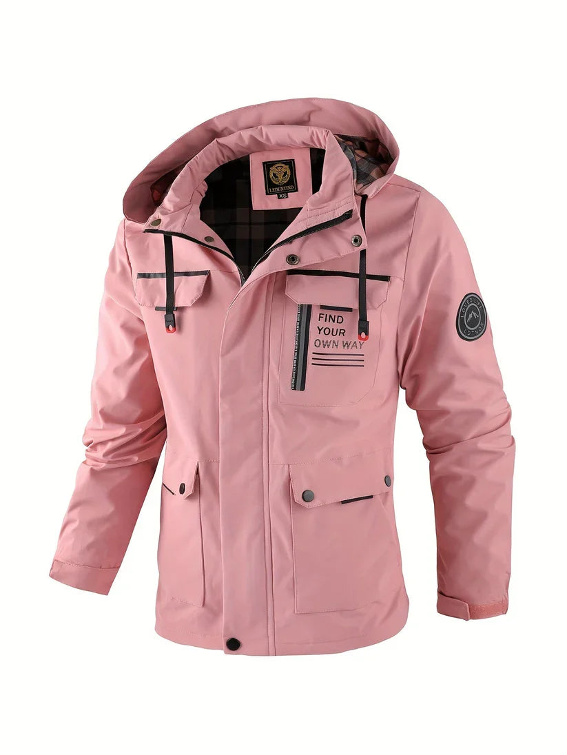 Heren Waterdichte Winterjas met Capuchon