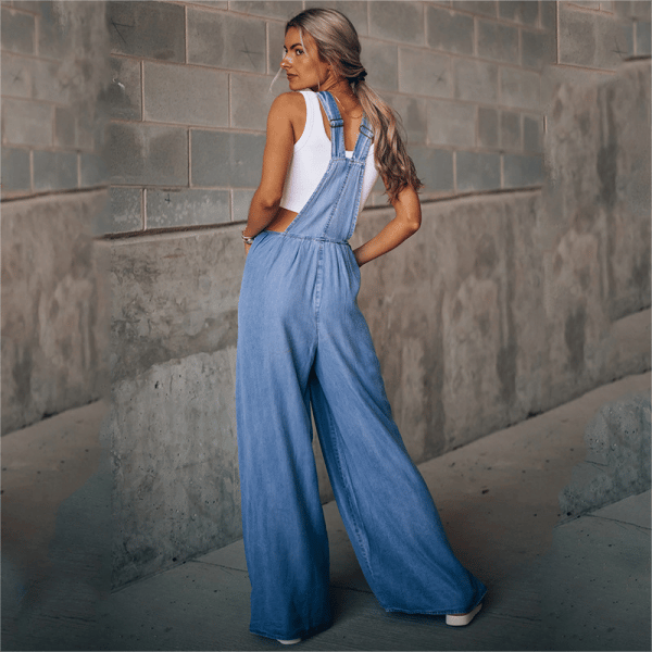 Rianne - Dames Denim Jumpsuit