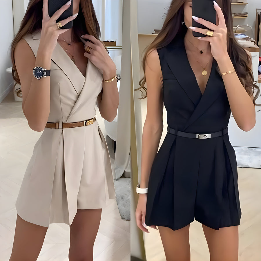 Deandra - Stijlvolle Mouwloze Jumpsuit