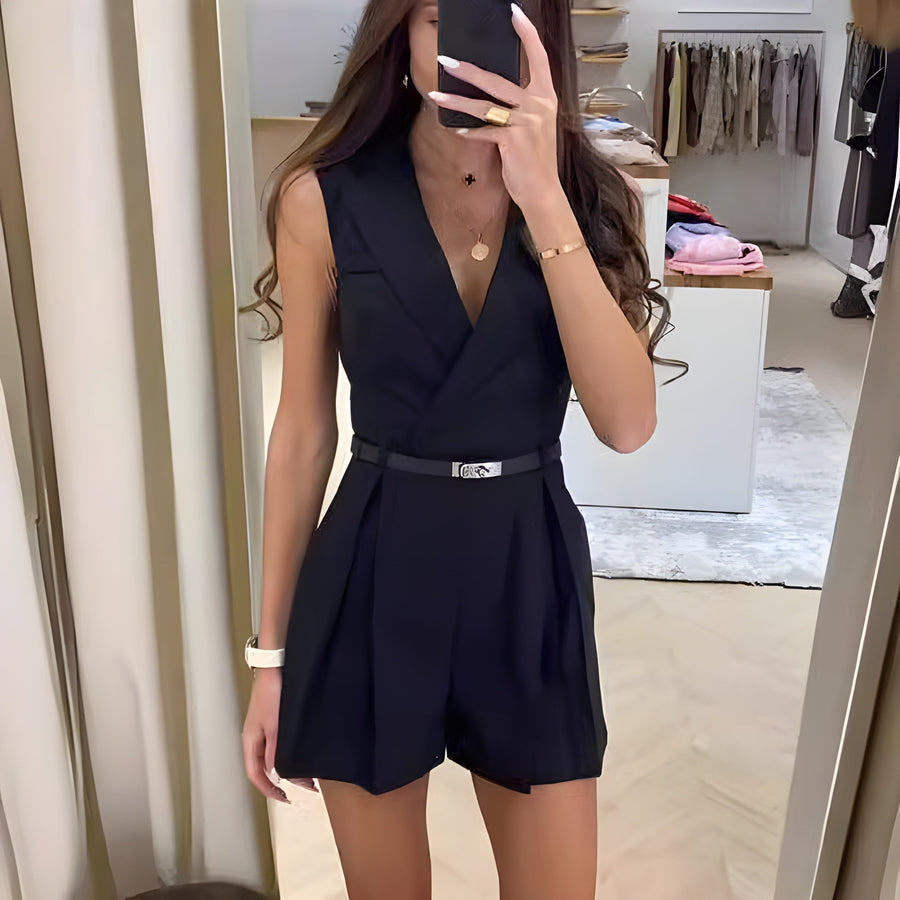 Deandra - Stijlvolle Mouwloze Jumpsuit