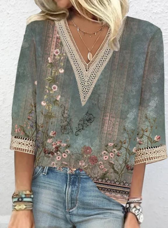 Della | Damesblouse met elegante pasvorm en duurzame stof voor tijdloze stijl